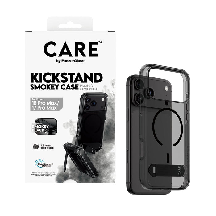 Care By Panzerglass Kickstand Case Smokey M. Negro Magsafe Iphone 17 Pro Max