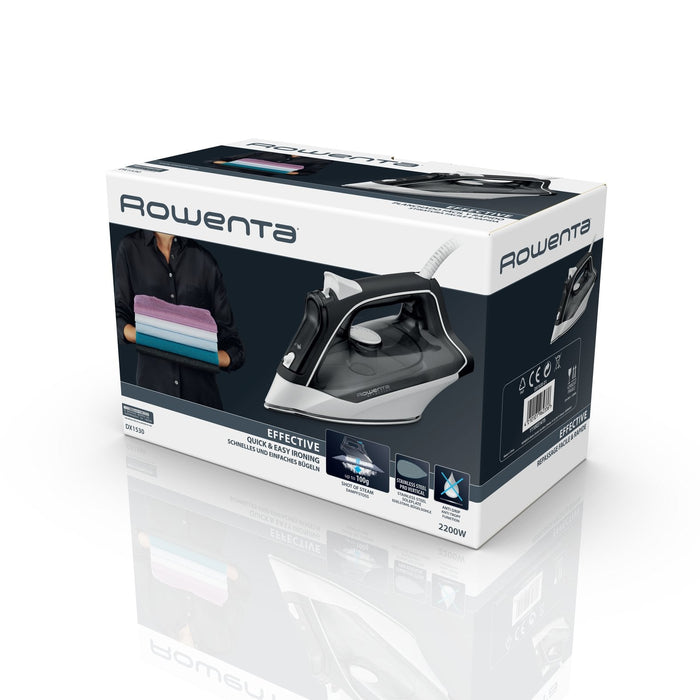 Rowenta Plancha De Vapor Effective 2 Dx1530 2200w Negro