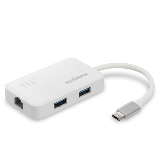 EAN 4717964701794 - Edimax EU-4308 base para portátil y replicador de puertos USB 3.2 Gen 1 (3.1 Gen 1) Type-C Blanco imagen 1