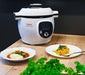 EAN 3045386381869 - Tefal CY851130 olla multi-cocción 6 L Cromo, Blanco imagen 8