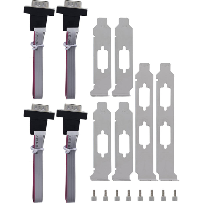 Inline Tarjeta De Interfaz M.2 A 4x Serie 9pol Conector Macho