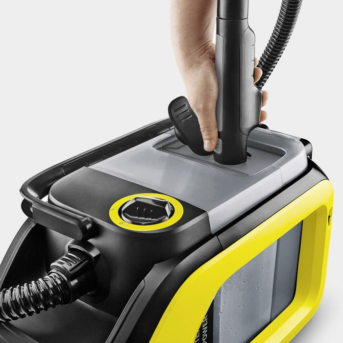 EAN 4054278856452 - Kärcher SE 3-18 Compact máquina de limpieza de alfombras Negro, Amarillo imagen 2