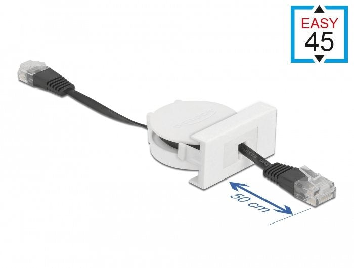 EAN 4043619813612 - DeLOCK 81361 cable de red Negro, Blanco 0,62 m Cat5e SF/UTP (S-FTP) imagen 2