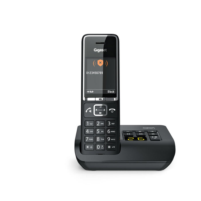 EAN 4250366866109 - Gigaset COMFORT 550A Teléfono DECT/analógico Identificador de llamadas Negro imagen 7