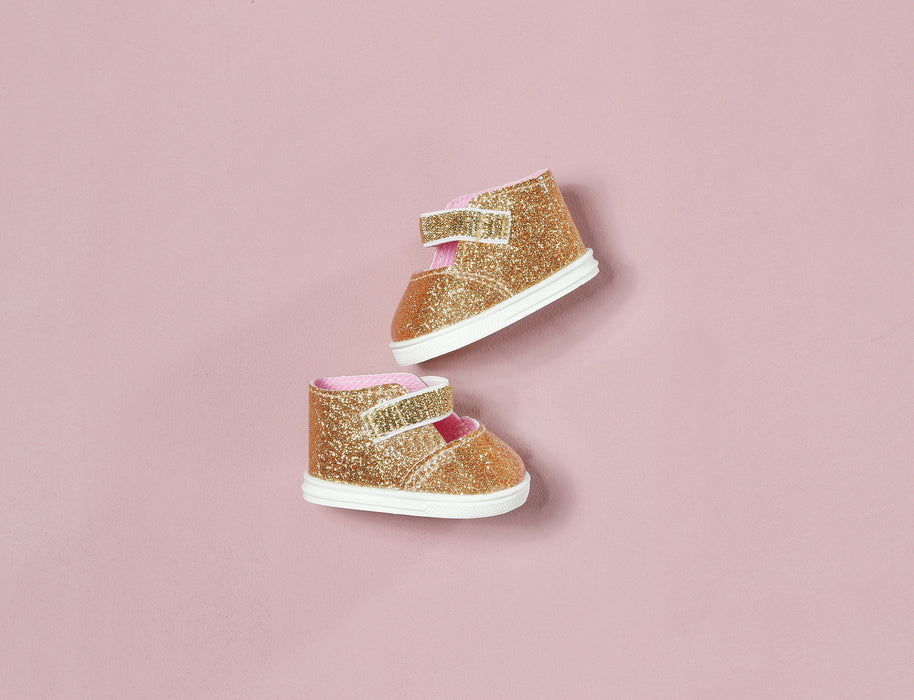 EAN 4001167710272 - Baby Annabell Shoes gold+insoles 43cm Zapatos de muñeca imagen 7