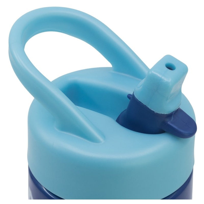 Safta Stitch Sweet Botella De 410ml - Pvc Sin Bpa - Valvula De Salida De Agua - Asa Superior - Tapon Roscado -