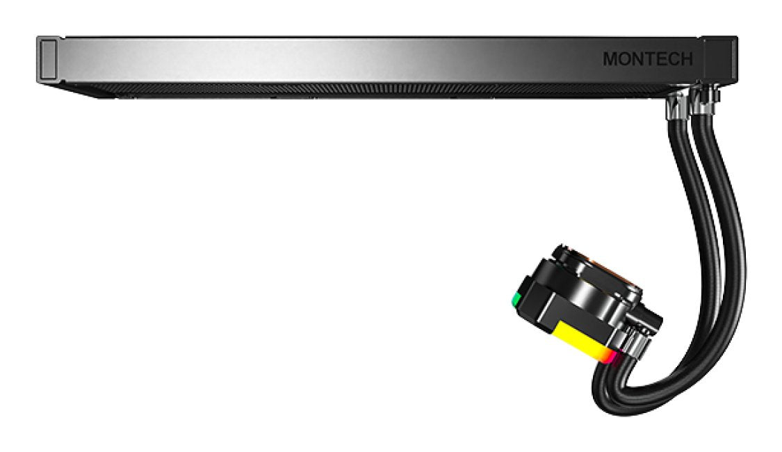 EAN 4710562742824 - Montech HyperFlow ARGB 360 Procesador Sistema de refrigeración líquida todo en uno 12 cm Negro 1 pieza(s) imagen 4