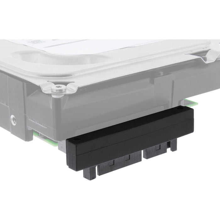Adaptador Inline Sata, M/F, 22 Pines (15+7) En Ángulo Hacia Abajo