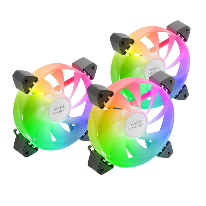 EAN 8435693106678 - Mars Gaming MF-3A Carcasa del ordenador Ventilador 12 cm 3 pieza(s) imagen 3