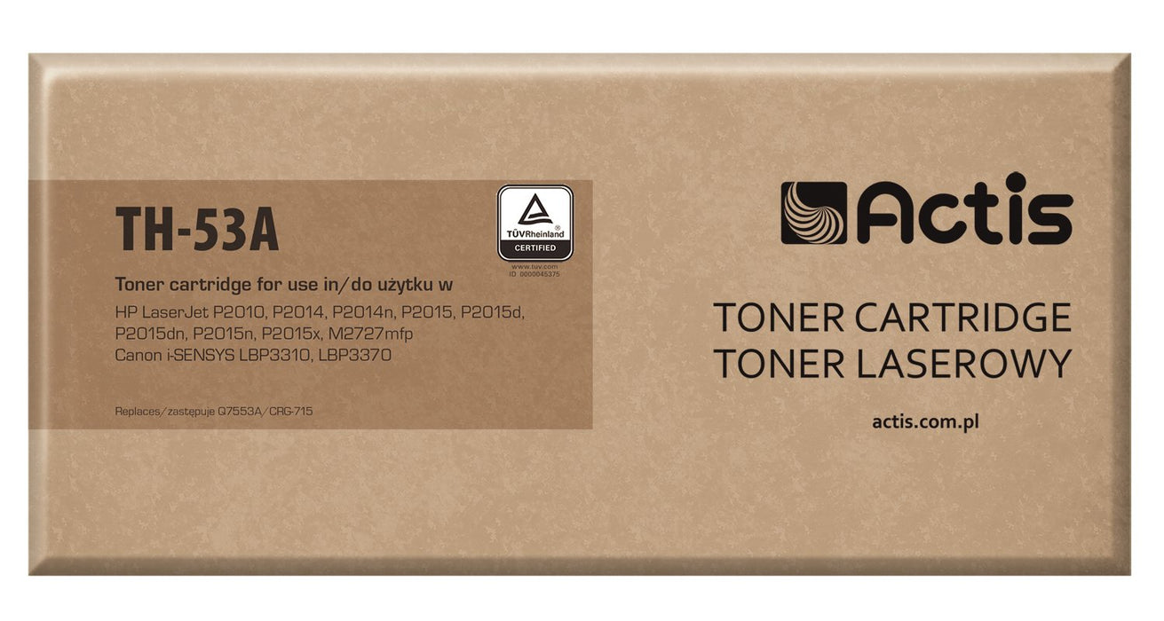 EAN 5901452150662 - Actis TH-53A cartucho de tóner 1 pieza(s) Compatible imagen 1
