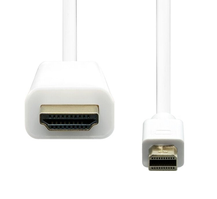 EAN 5714590105407 - ProXtend MDP1.2-HDMI-003W adaptador de cable de vídeo 3 m Mini DisplayPort Blanco imagen 2