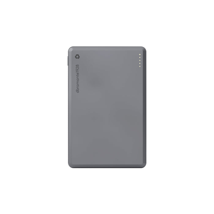 Cargador Inalámbrico Dbramante1928 Re-Charge  5000 Mah 20 Vatios 3 A (24 Pin Usb-C) Gris