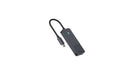 EAN 6940056114181 - Rapoo UCH-4003 hub de interfaz USB 3.2 Gen 1 (3.1 Gen 1) Type-C 5000 Mbit/s Antracita imagen 5
