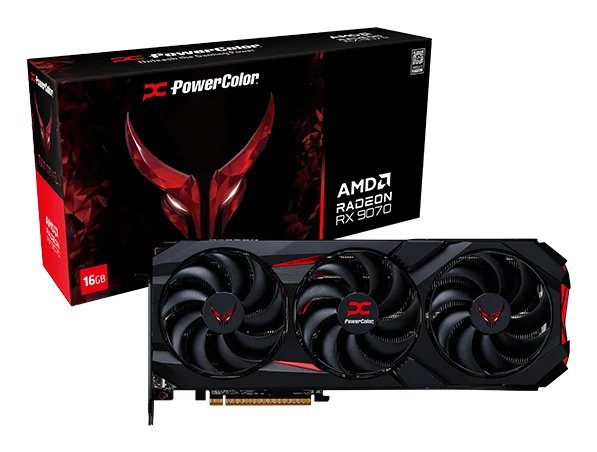 Tarjeta Grafica  Powercolor Red Devil Rx9070 16g-E/Oc