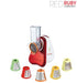 EAN 3045380010826 - Moulinex DJ756G cortador de verduras en espiral o rallador eléctrico Rojo, Blanco imagen 2