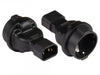 EAN 4014619460809 - Alcasa PA-1402S adaptador de enchufe eléctrico C14 Tipo F Negro imagen 1