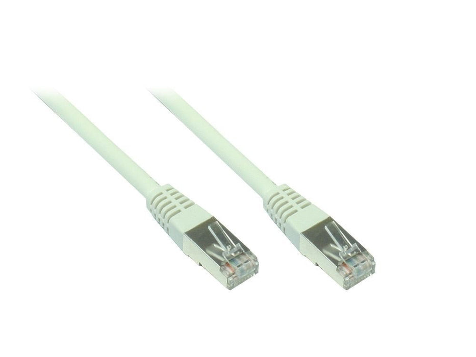 Goodconnections Cable De Red Mit Rastnasenschutz, Cat. 5e, Sf Utp, Pvc, 100mhz, Grau, 1,5m,
