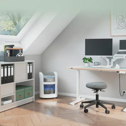 Trituradora Leitz Iq Optimax Autofeed 150, P5, 150 Hojas, 15 L
