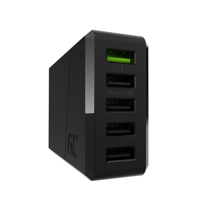 Cargador De Red Stool Greencell Qc 5xusb 52w