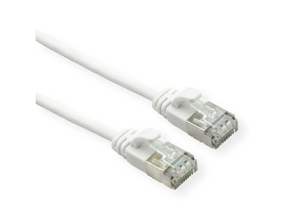 Roline U Ftp Datacenter Cable De Red Cat.6a (Class Ea), Lsoh, Slim, Wei, 0,15 M
