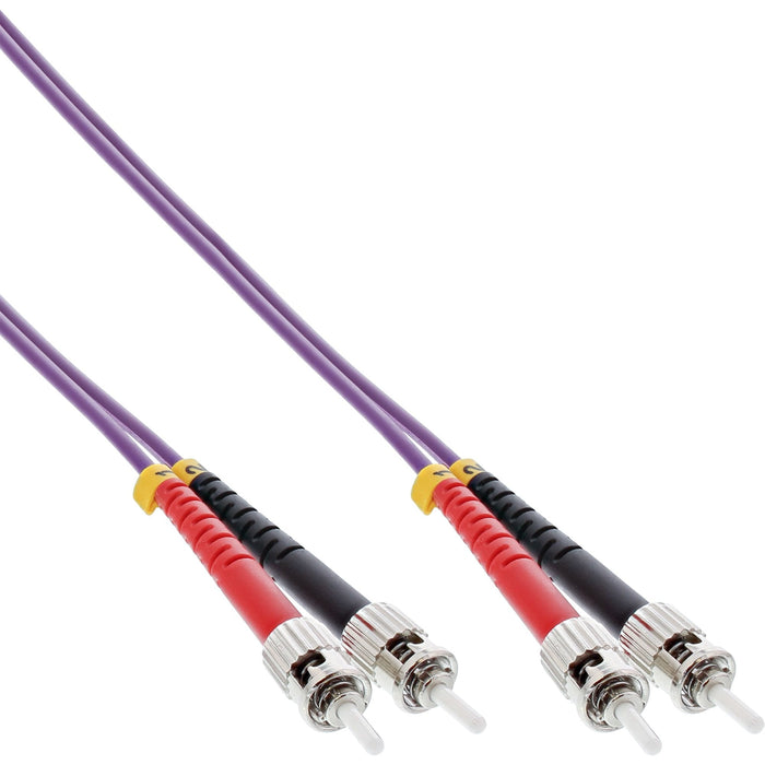 Cable Dúplex De Fibra Óptica Inline St/St 50/125 ?M Om4 7,5 M