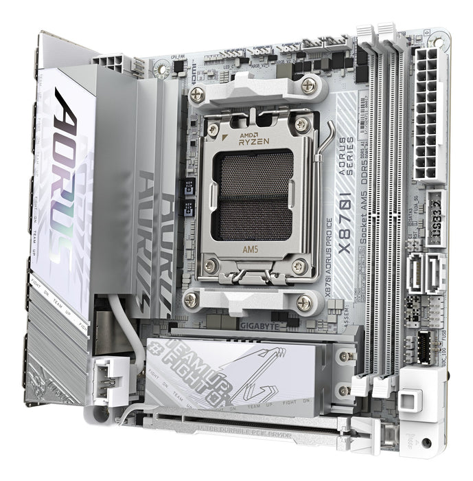 EAN 4719331866112 - GIGABYTE X870I AORUS PRO ICE placa base AMD X870 Zócalo AM5 Micro ITX imagen 3