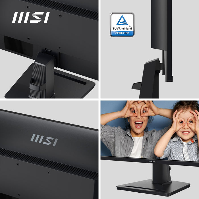 Monitor Led 23.8  Msi Pro Mp251 Negro 1ms/100hz/Ips Fhd/Hdm