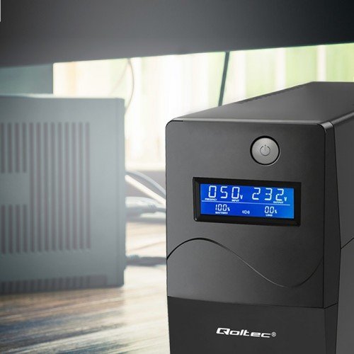 EAN 5901878539782 - Qoltec Monolith sistema de alimentación ininterrumpida (UPS) Doble conversión (en línea) 0,65 kVA 360 W 2 imagen 10