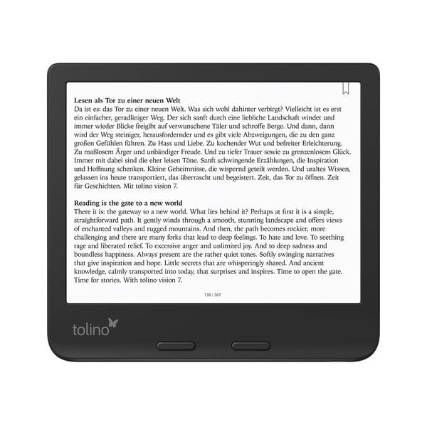 EAN 4016621130183 - Tolino 4016621130183 lectore de e-book Pantalla táctil Wifi Negro imagen 8