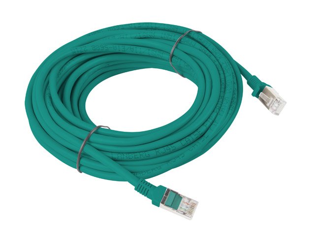EAN 5901969404777 - Lanberg PCU5-10CC-1000-G cable de red Verde 10 m Cat5e U/UTP (UTP) imagen 1