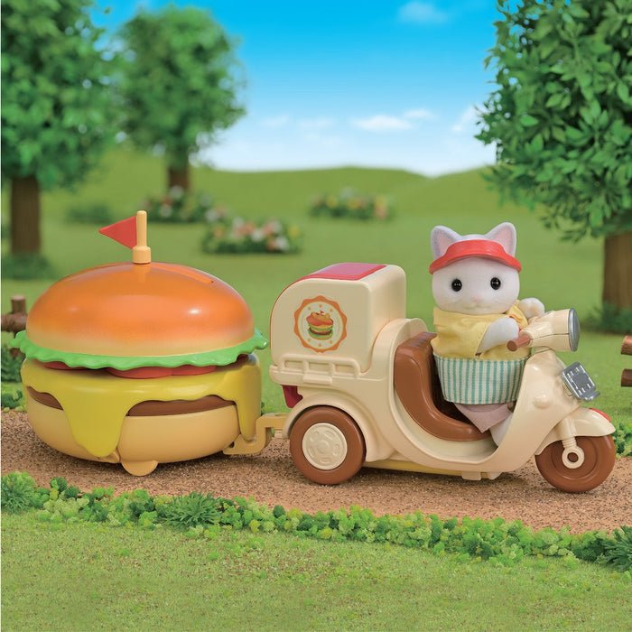 Epoch Sylvanian Families - Portátil Hamburger Imbiss Con Figur 5757