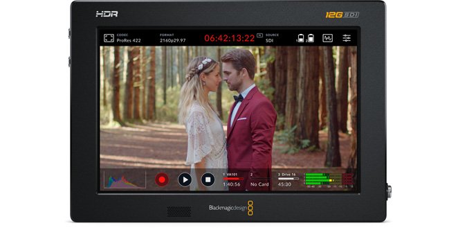 EAN 9338716006438 - Blackmagic Design HYPERD/AVIDA12/7HDR monitor profesional 17,8 cm (7") imagen 1