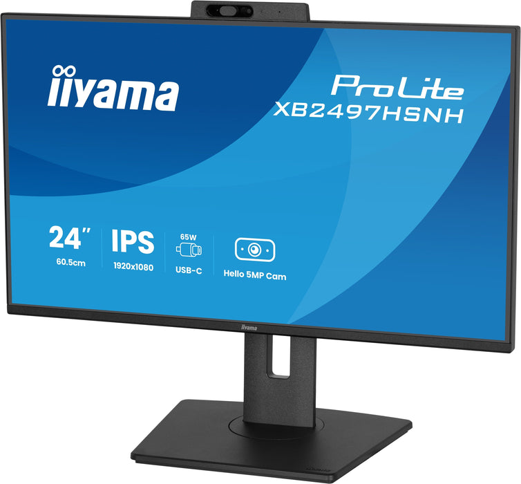 Iiyama 60.5cm 24" Xb2497hsnh-B1 16:10 Hdmi+Dp+Usb-C