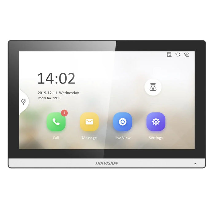 EAN 6931847107925 - Hikvision DS-KH6350-WTE1 sistema de intercomunicación de video 17,8 cm (7") Negro imagen 1