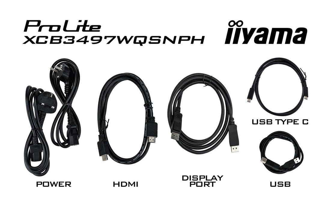 EAN 4948570125296 - iiyama ProLite XCB3497WQSNPH-B1 pantalla para PC 86,4 cm (34") 3440 x 1440 Pixeles UltraWide Quad HD LED  imagen 17