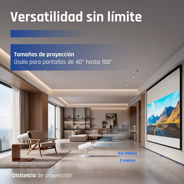 EAN 8435364318973 - iggual IGG318973 videoproyector 170 lúmenes ANSI 720p (1280x720) Blanco imagen 5