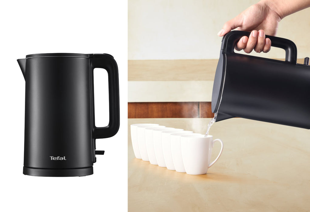 Tefal Ko1408e0 Thermo Protect Kettle, Stainless Steel