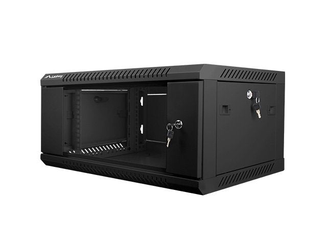 EAN 5901969403015 - Lanberg WF01-6404-10B armario rack 4U Bastidor de pared Negro imagen 1