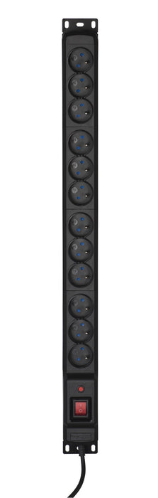 EAN 5901443111382 - Activejet COMBO/12GN/1,5M/CZ base múltiple 12 salidas AC Interior imagen 1