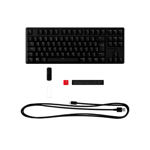 EAN 0196337969810 - HyperX Alloy Origins Core PBT HX Blue Gaming Keyboard teclado Juego USB Negro imagen 1