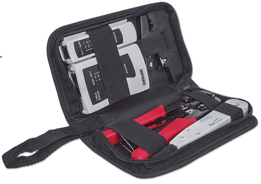 EAN 0766623780070 - Intellinet 780070 kit de herramientas para preparación de cables Negro imagen 2