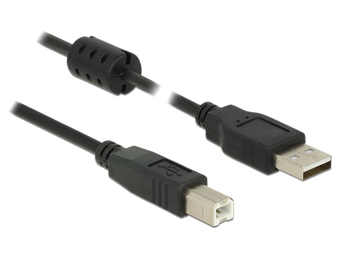 EAN 4043619848980 - DeLOCK 3m, USB 2.0-A/USB 2.0-B cable USB USB A USB B Negro imagen 1