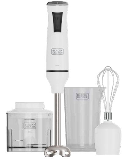 EAN 8432406160187 - Black & Decker BXHBA750E Batidora de inmersión 750 W Blanco imagen 1