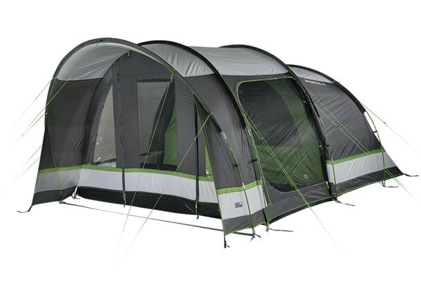 Tienda Túnel Familiar High Peak Brixen 4.0 Gris/Verde 11815