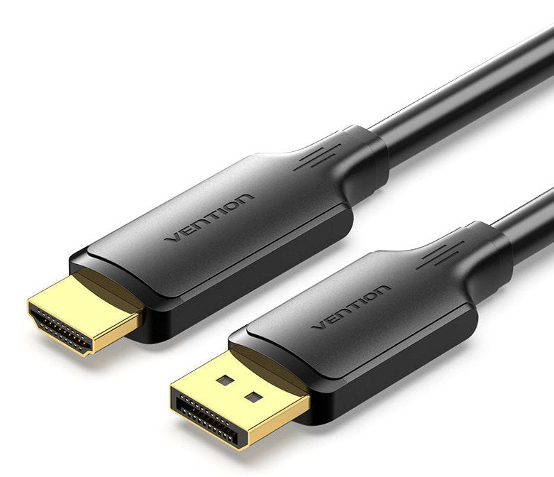 EAN 6922794775756 - Vention HFOBJ adaptador de cable de vídeo 5 m HDMI tipo A (Estándar) DisplayPort Negro imagen 1