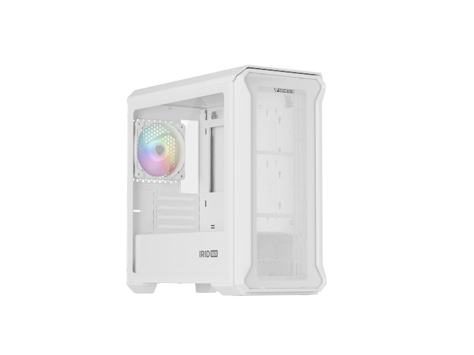 EAN 5901969445374 - GENESIS Irid 503 Mini Tower Transparente, Blanco imagen 2