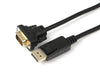 EAN 5711783221524 - Microconnect DP-VGA-MM-200 adaptador de cable de vídeo 2 m DisplayPort VGA (D-Sub) Negro imagen 1