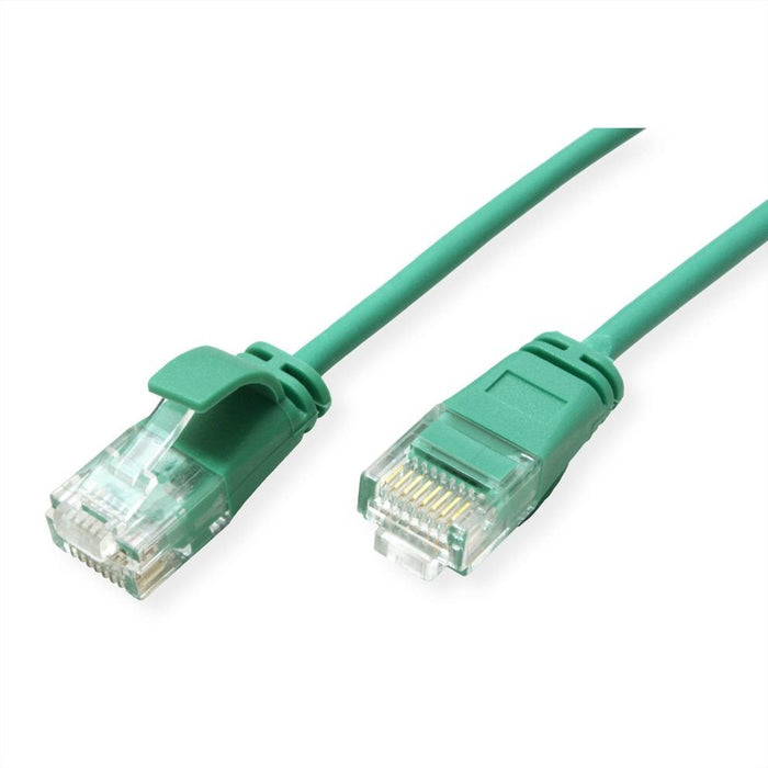 Roline Verde Utp Cable De Red Cat.6a (Class Ea), Lsoh, Slim, Grn, 2 M