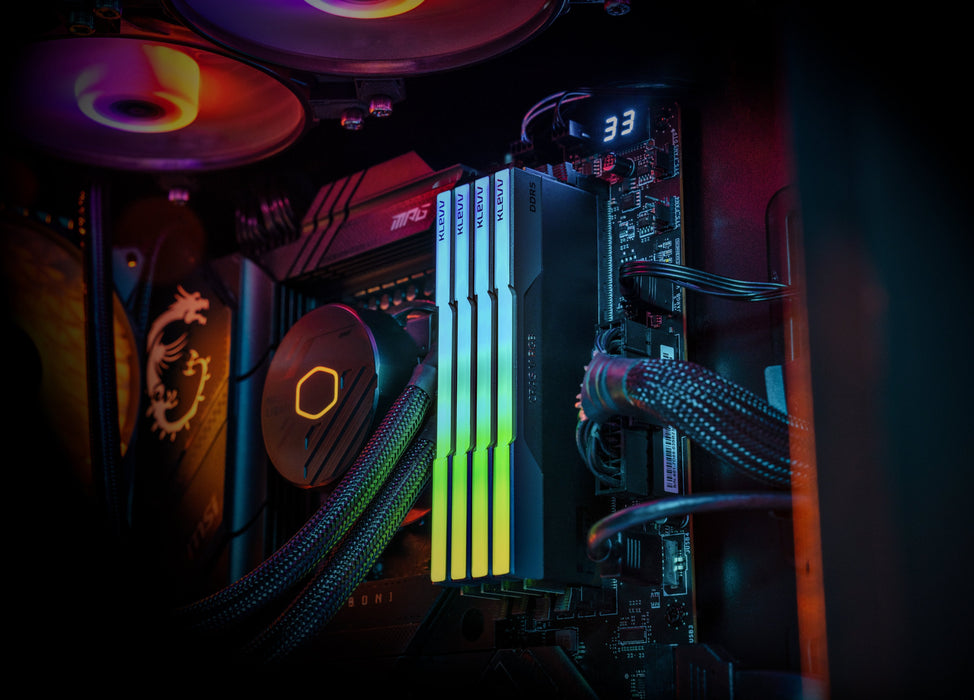 Memoria Klevv 64 Gb 2x32gb Ddr5-Ram Pc6000 Cras V Range Rgb H S