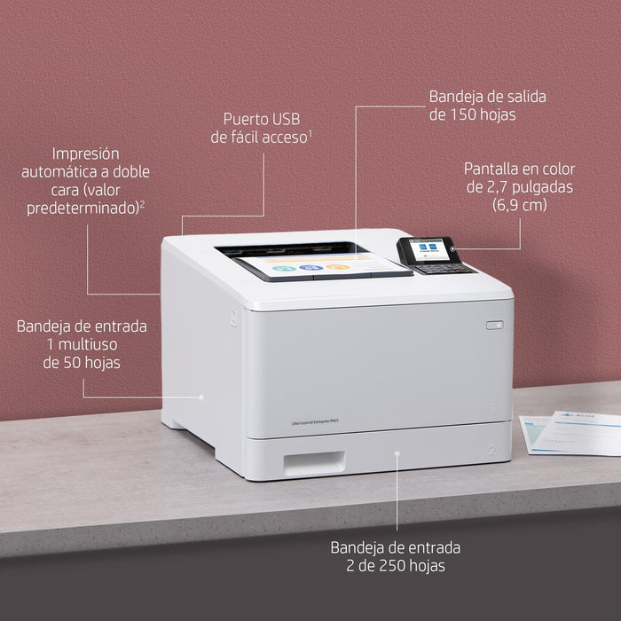 EAN 0193905215898 - HP Color LaserJet Enterprise M455dn 600 x 600 DPI A4 Wifi imagen 8